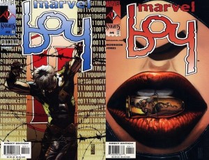Marvel Boy, de Grant Morrison y J.G. Jones 3 Portadas Marvel boy 3 y 4