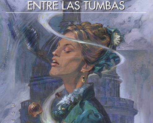 Portada Ocúltame entre tumbas