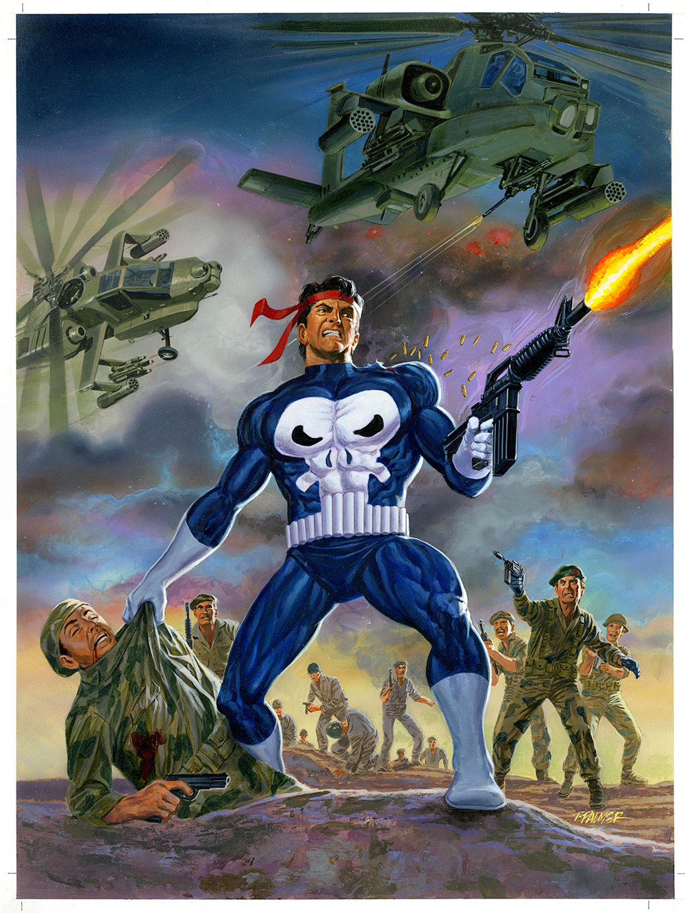 Original portada Punisher War Journal 33