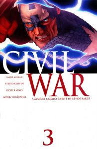 Civil War (I), de Mark Millar y Steve McNiven 4 Portada Civil War Vol.1 - 3