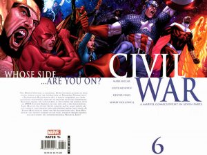 Portada Civil War 6