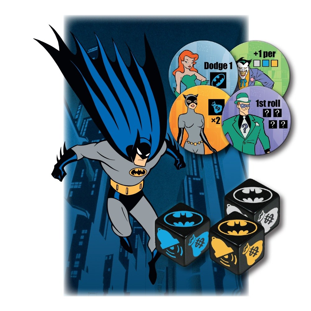 Batman: The Animated Series Dice Game 3 Imagen Batman The-Animated Series Dice Game