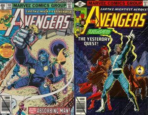 Portadas The Avengers 184-185
