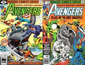 Los Vengadores: Noches de Wundagore, de David Michelinie y John Byrne 4 Portadas Avengers 190 y 191