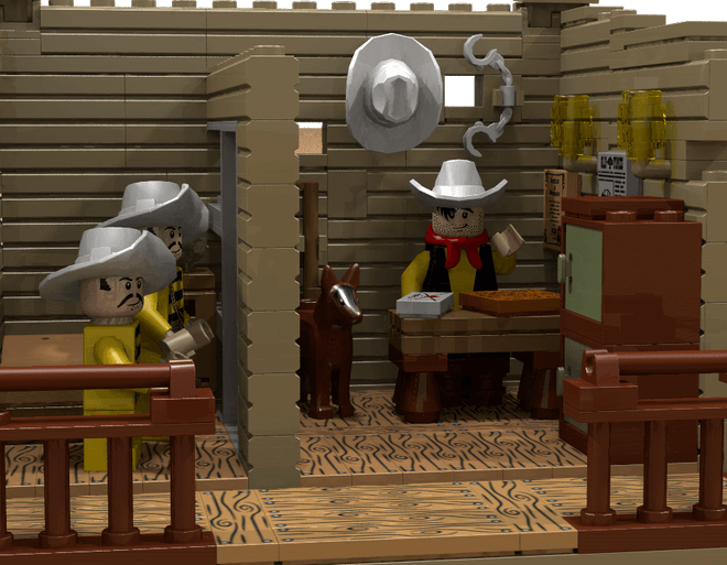 Lucky Luke y los hermanos Dalton de Lego 7 Imagen Lucky Luke Lego - 05