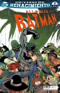 All-Star Batman: Renacimiento # 9, de Scott Snyder, Giuseppe Camuncoli y Francesco Francavilla 2 Portada All-star Batman 9 ECC