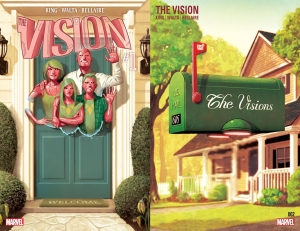La Visión, de Tom King y Gabriel Hernandez Walta 2 Portada The Vision 1 y 2