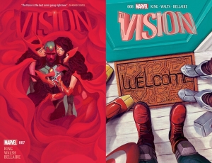 La Visión, de Tom King y Gabriel Hernandez Walta 5 Portada The Vision 7 y 8