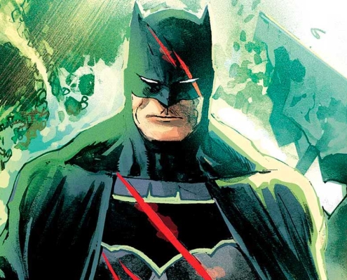 Detalle portada All-Star Batman 15