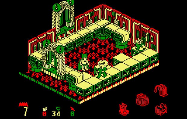 El primer videojuego de Batman (1986) 4 Pantalla Batman (Ocean) 1986 - 02