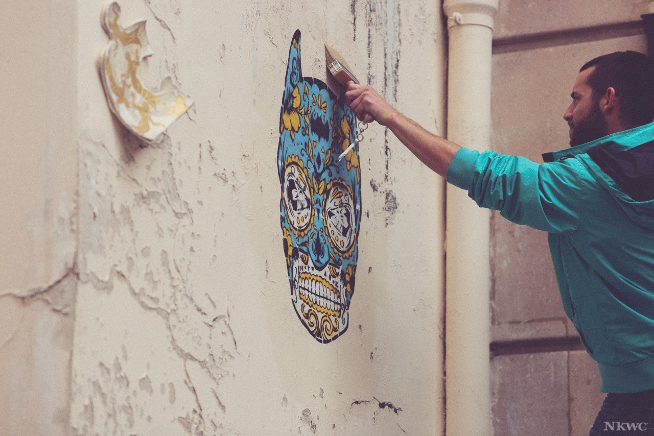 Máscaras urbanas, por Noty y Aroz 3 Noty-Aroz Mythologeny 02