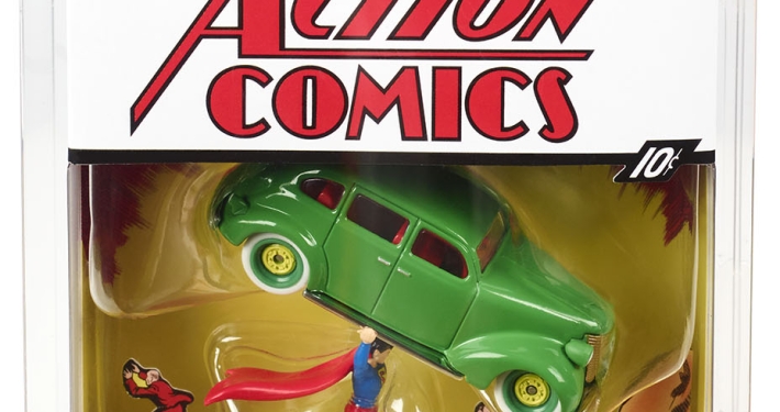 Superman Action Comics # 1 versión Hot Wheels 22 Action Comics 1 Mattel - 01