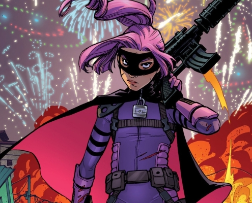 Detalle portada Hit-Girl en Colombia