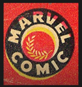 Primer logo Marvel Comic
