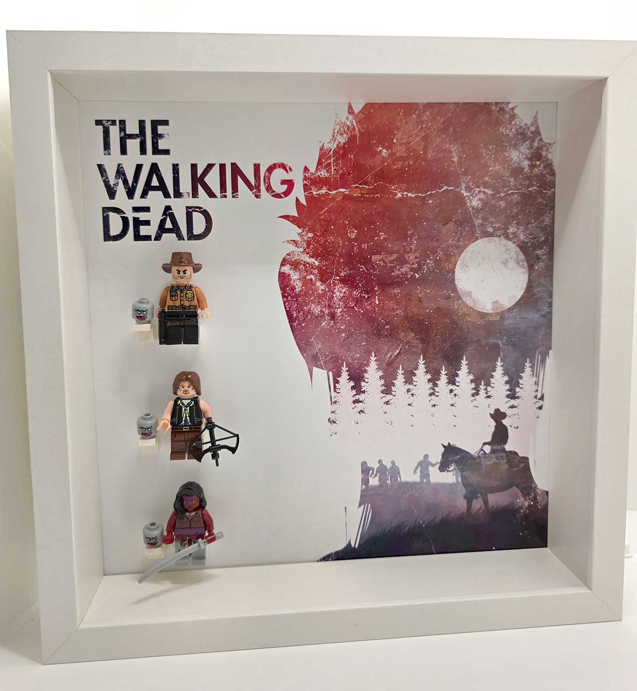 Cuadro minifiguras The Walking Dead - 07 Cuadro minifiguras The Walking Dead - 07