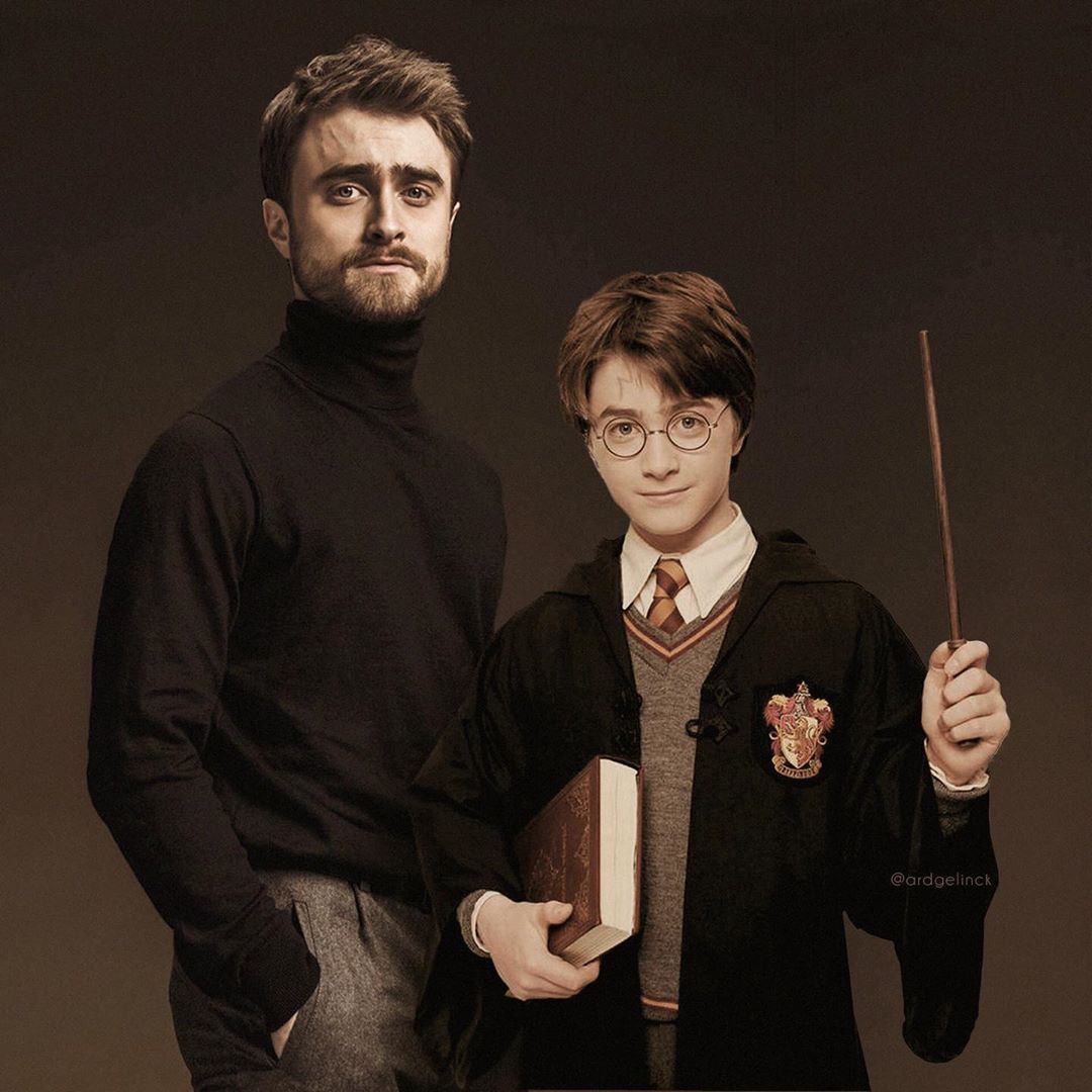 Retratos de famosos con sus versiones más jóvenes 4 Retratos de famosos con sus versiones más jóvenes 4