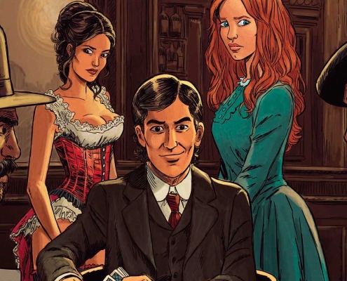 Detalle portada El último tahúr