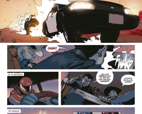 Death or Glory 1, de Rick Remender y Bengal 3 Página Death or Glory - 01