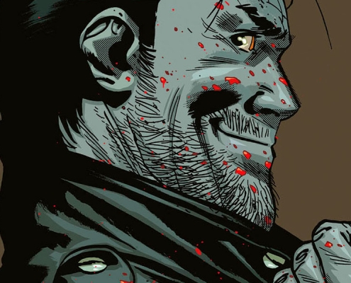 Detalle portada Negan Vive