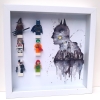 Cuadro de minifiguras Batman 3 Cuadro de minifiguras Batman