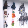 Cuadro de minifiguras Batman 2 Cuadro de minifiguras Batman