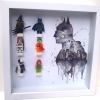 Cuadro de minifiguras Batman 1 Cuadro de minifiguras Batman