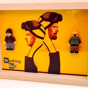 Cuadro minifiguras Breaking Bad