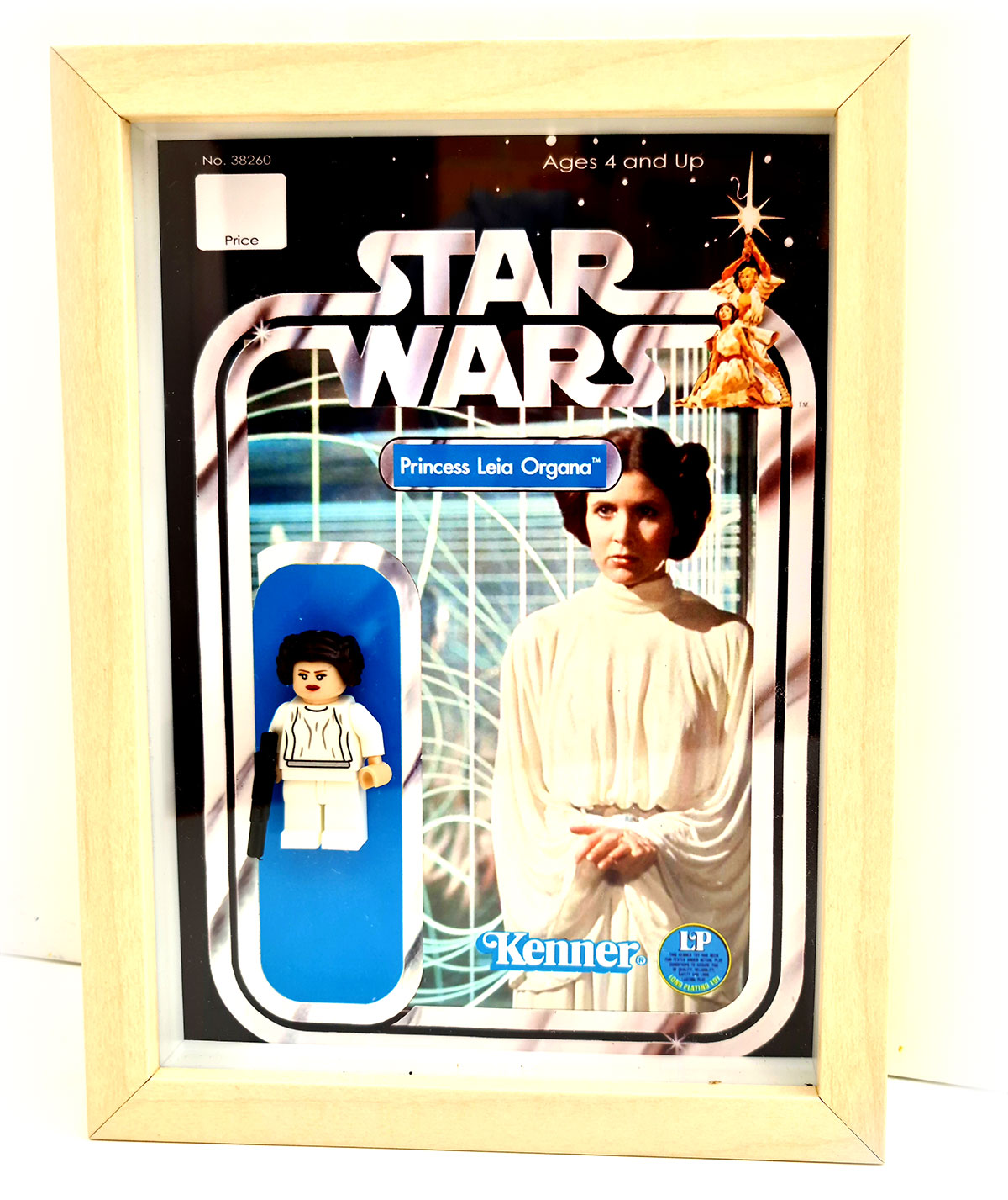 Cuadro minifigura Leia Organa (Kenner) 3 Cuadro minifigura Leia Organa (Kenner)