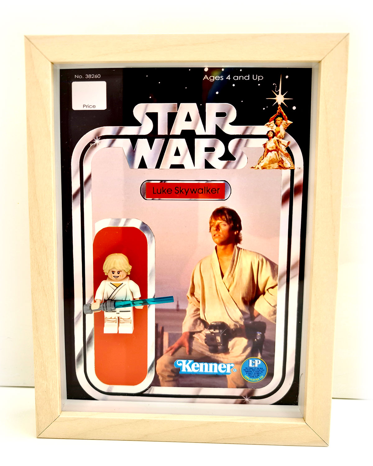 Cuadro minifigura Luke Skywalker (Kenner) 1 Cuadro minifigura Luke Skywalker (Kenner)