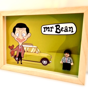 Cuadro minifigura Mr.Bean
