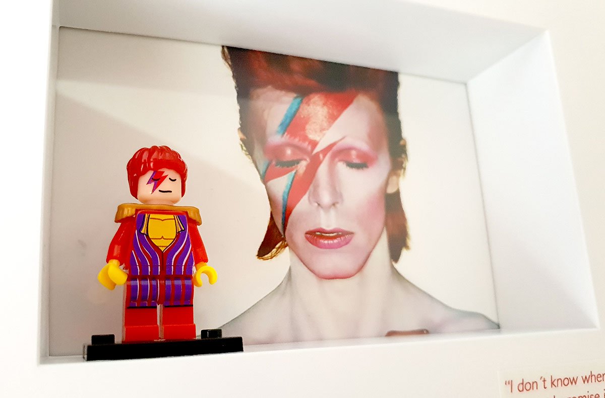 Cuadro minifigura David Bowie