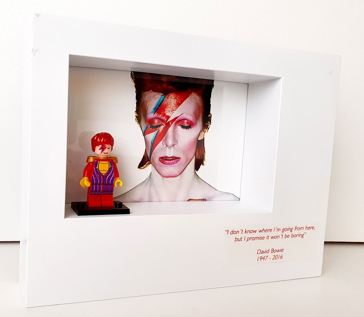 Cuadro minifigura David Bowie