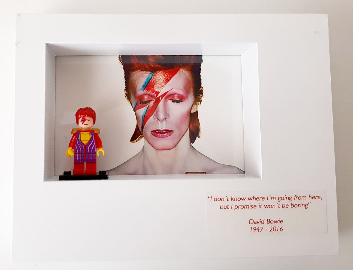 Cuadro minifigura David Bowie