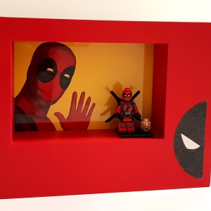 Cuadro minifigura Deadpool