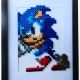 Cuadro Sonic (Hama Beads) 8 Cuadro Sonic (Hama Beads)