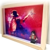 Cuadro minifigura Michael Jackson