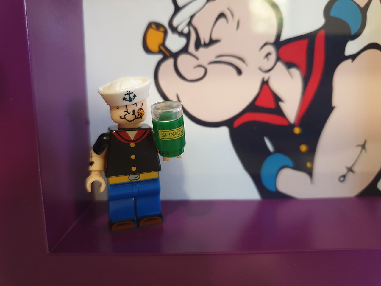 Cuadro minifigura Popeye