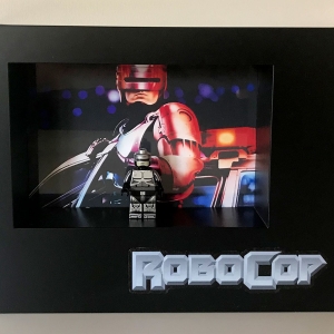 Cuadro minifigura Robocop 2 Cuadro minifigura Robocop