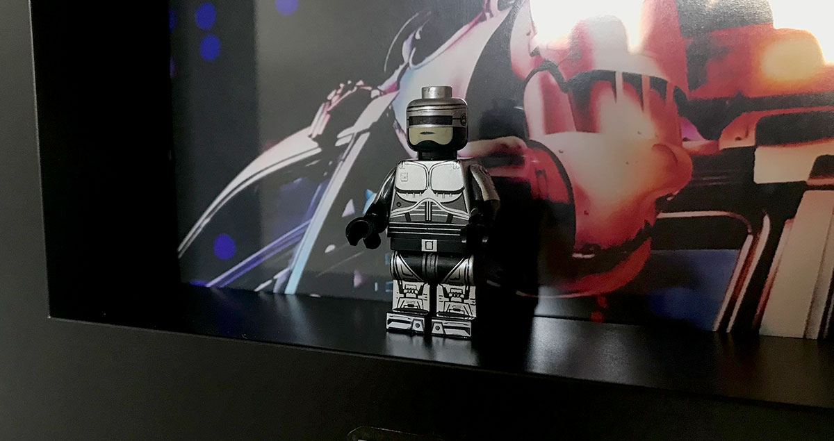 Cuadro minifigura Robocop 2 Cuadro minifigura Robocop