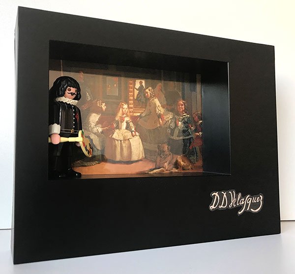 Playmobil Velázquez (Custom) - Enmarcado para coleccionistas