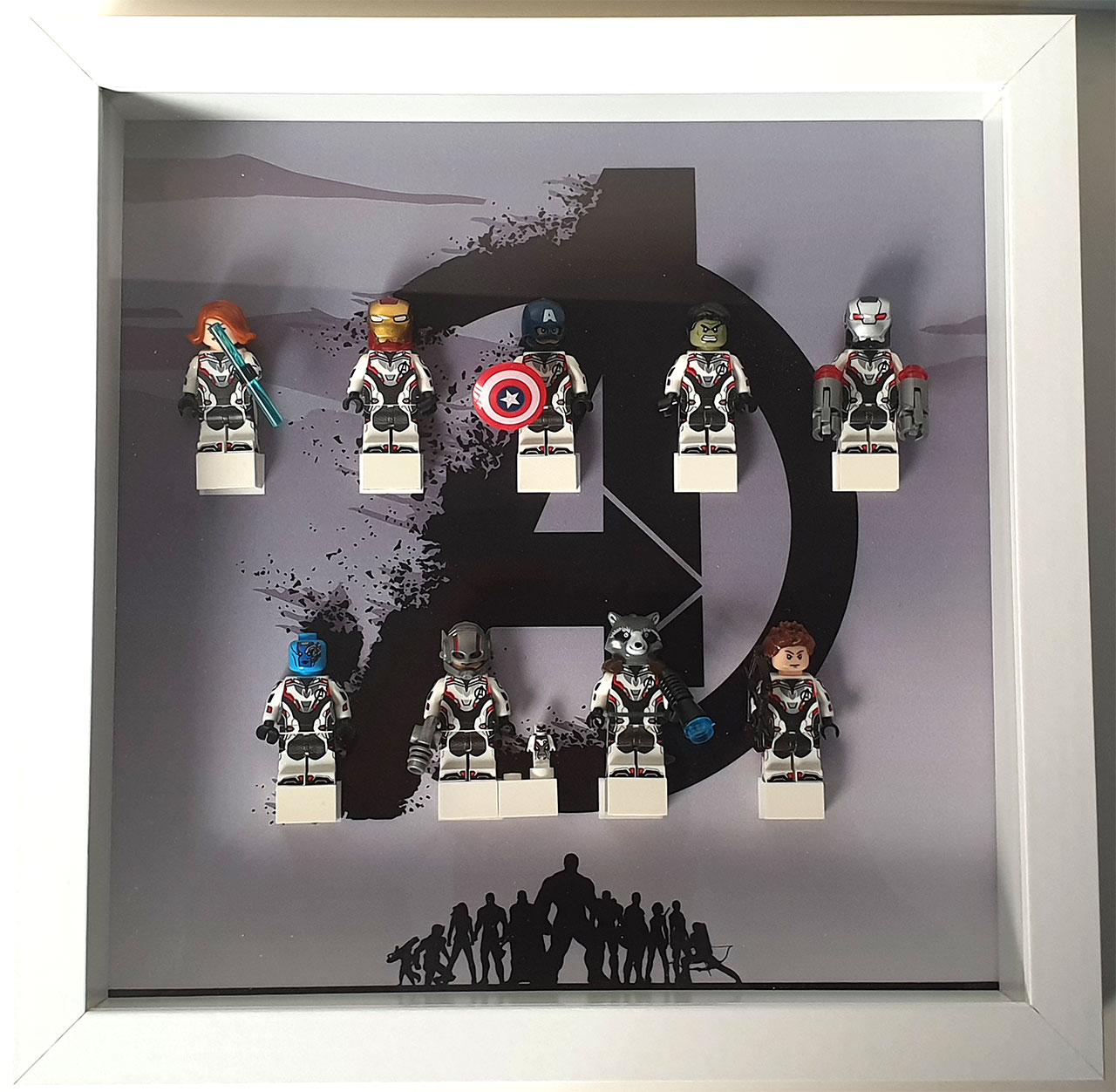 Cuadro de minifiguras Los Vengadores: Endgame