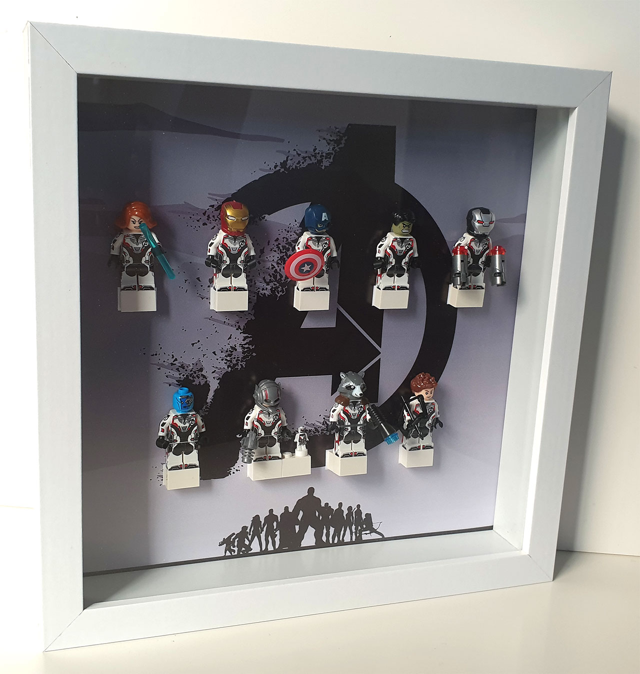 Cuadro de minifiguras Los Vengadores: Endgame