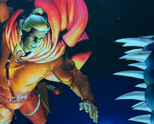 Detalle portada Dragonero: Orígenes