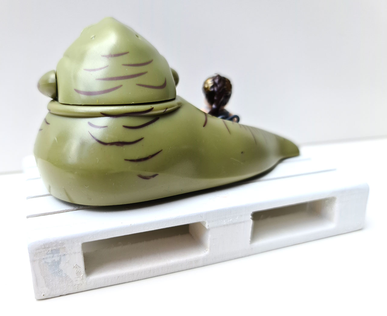 Minifiguras Star Wars: Jabba el Hutt y Leia