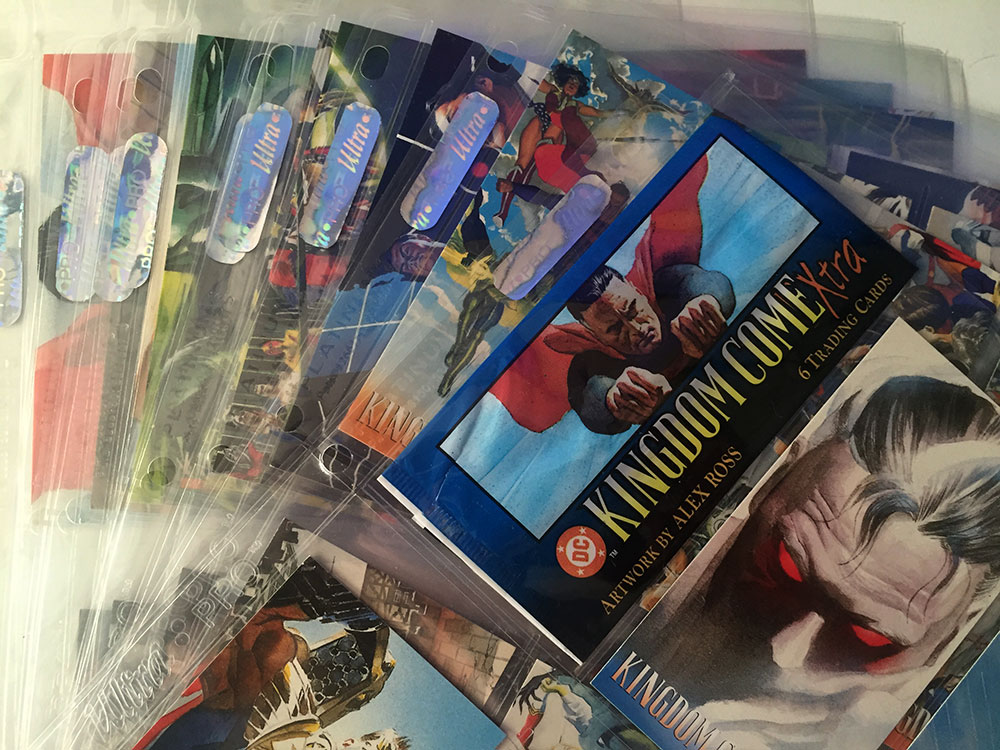 Kingdom Come Xtra trading cards (1996) - Serie completa