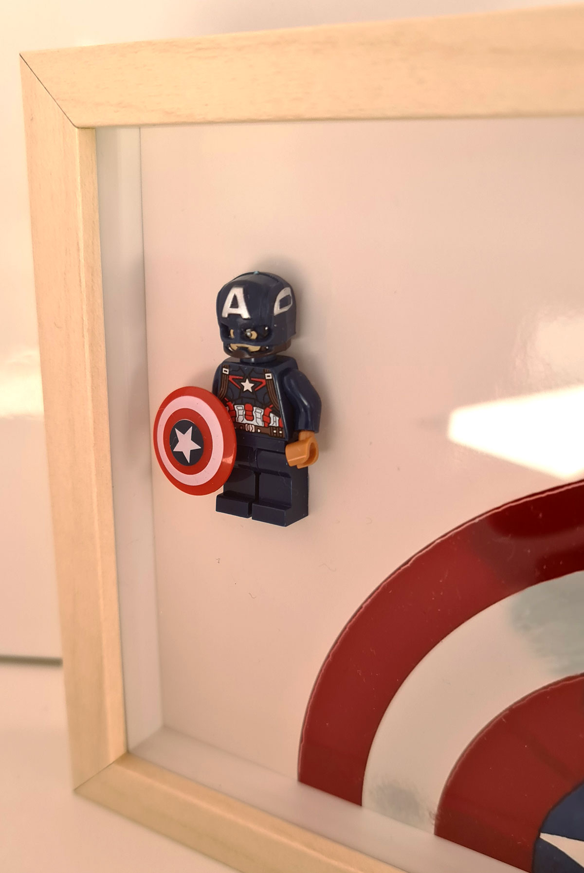 Cuadro Lego Capitán América - 02