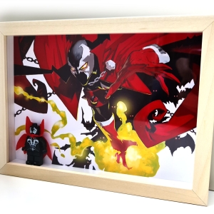Cuadro minifigura Spawn 26 Cuadro Lego Spawn