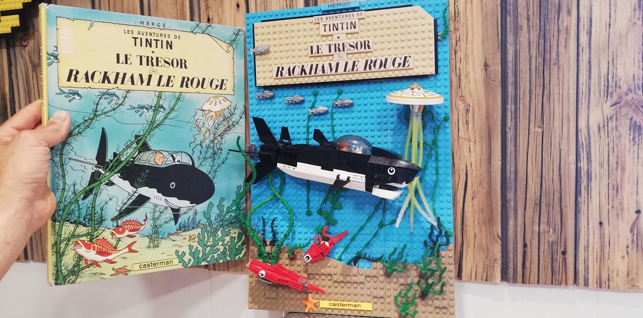 La portada de Tintín: El tesoro de Rackham el Rojo de Lego 5 El tesoro de Rackham el Rojo Lego - 01