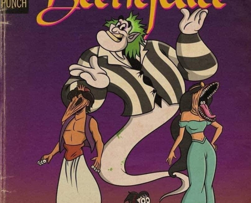 Películas de terror con personajes Disney 9 Beetlejuice - Disney