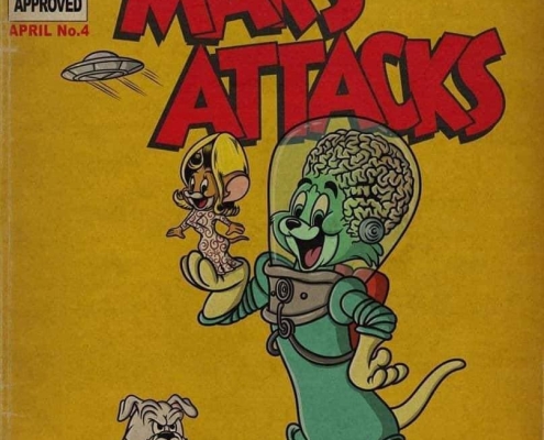Películas de terror con personajes Disney 10 Mars Attacks - Disney